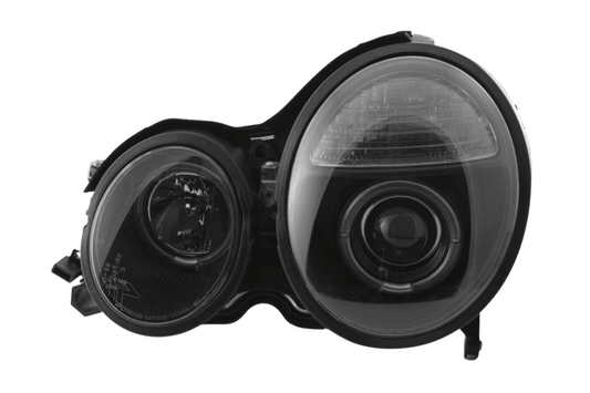 Mercedes Benz E-Class (210) Black Angel Eye Headlights (1999-2001)
