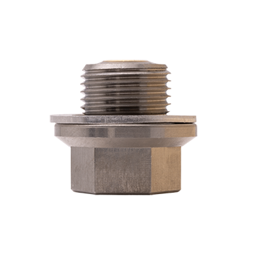 MP10 | GoldPlug | M18x1.5 | USA | Magnetic Drain Plug | Stainless | Fits all RAM Cummins 2005-2025 | Fits Toyota Rear Differential, Transmission, and Transfer Case | SW05 Washer Included |