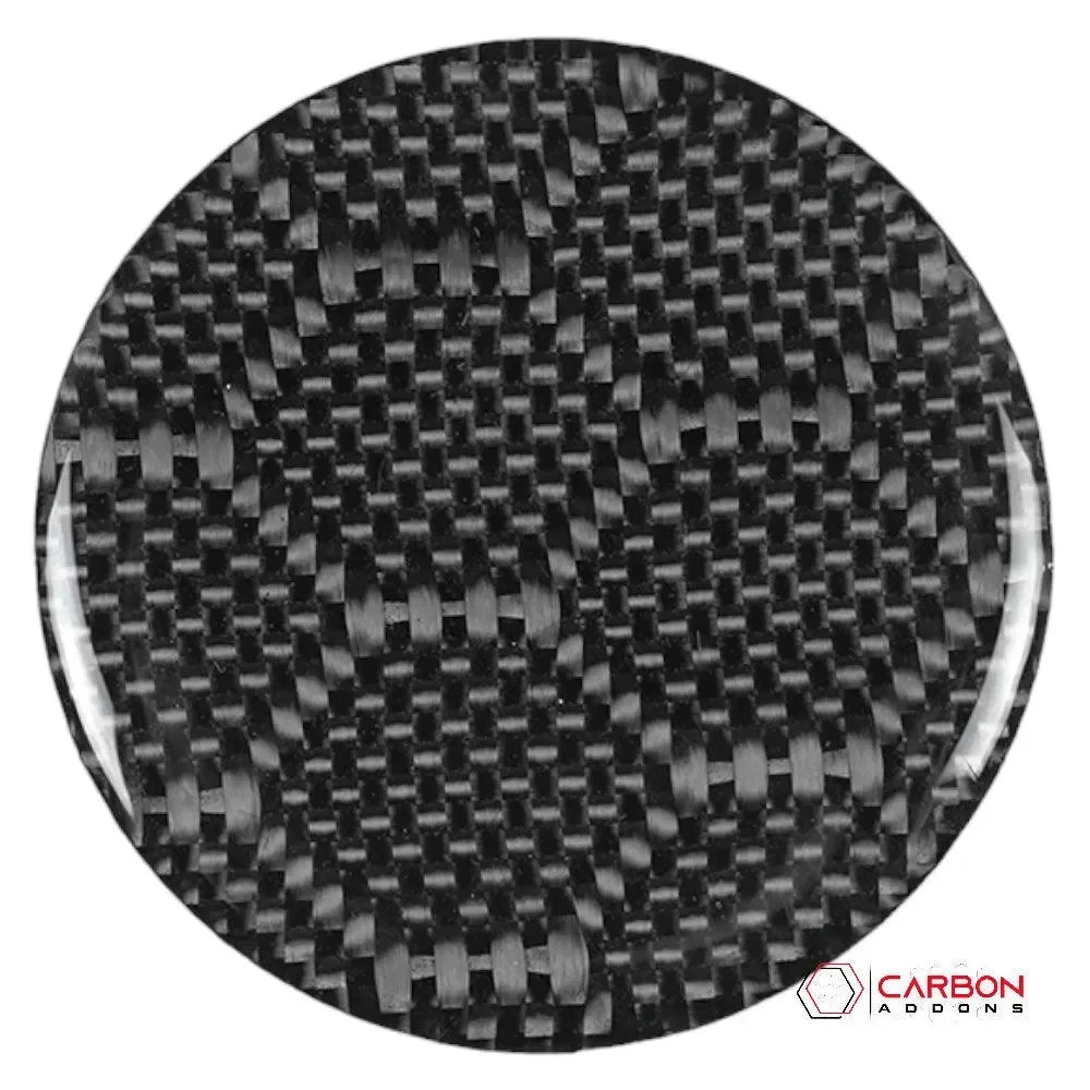 Real Carbon Fiber Gas Cap Cover for Mustang 2015-2023