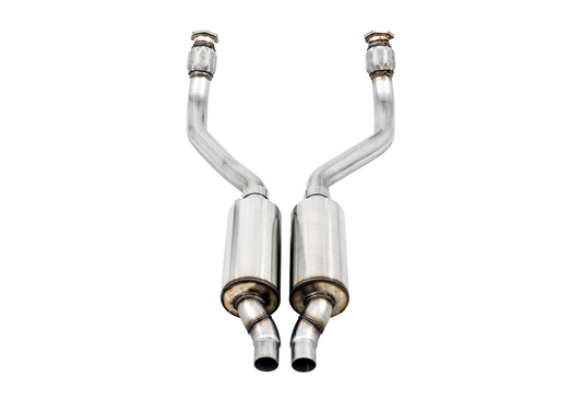 AWE Tuning Resonated Downpipes for Audi 3.0T 3215-11030