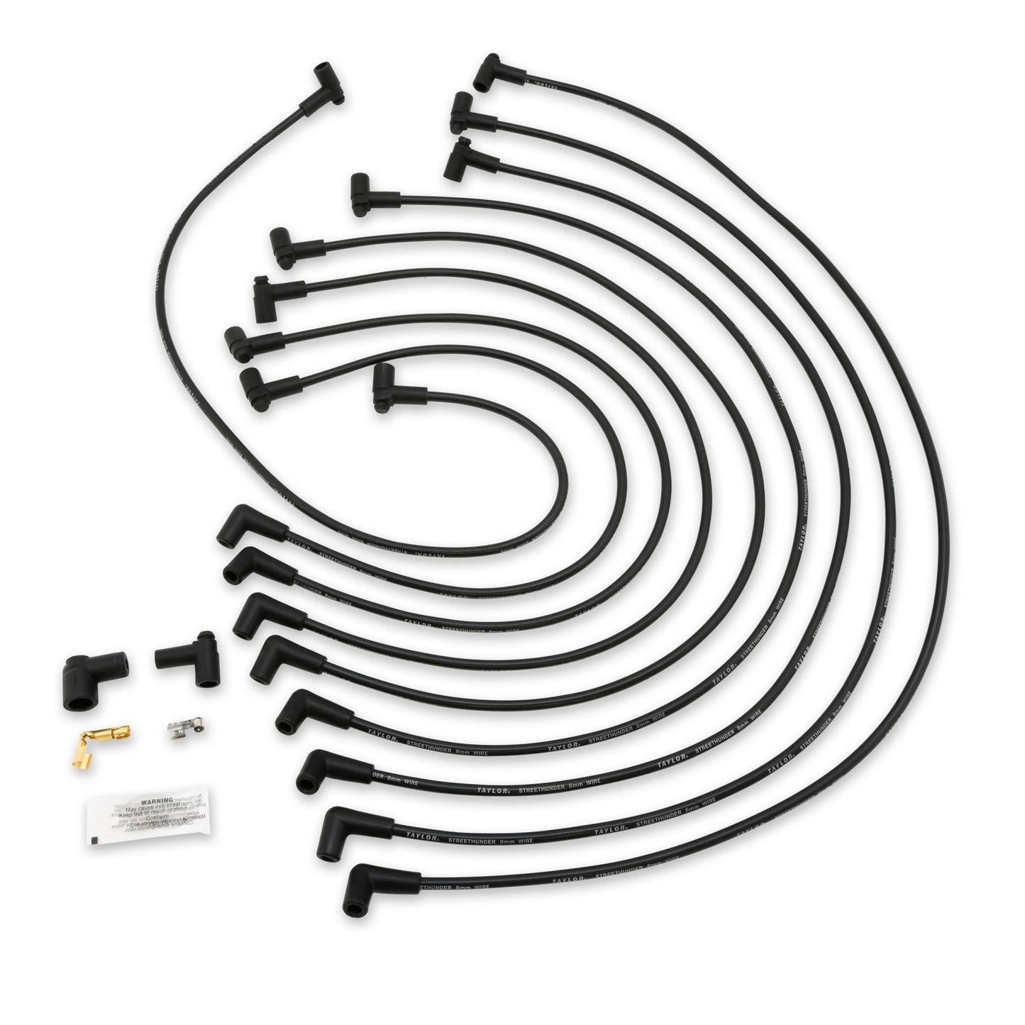 Taylor Cable Streethunder custom 8 cyl black 51012