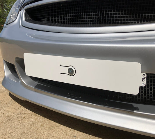 x-hook European No-Drill License Plate Bracket Attachment