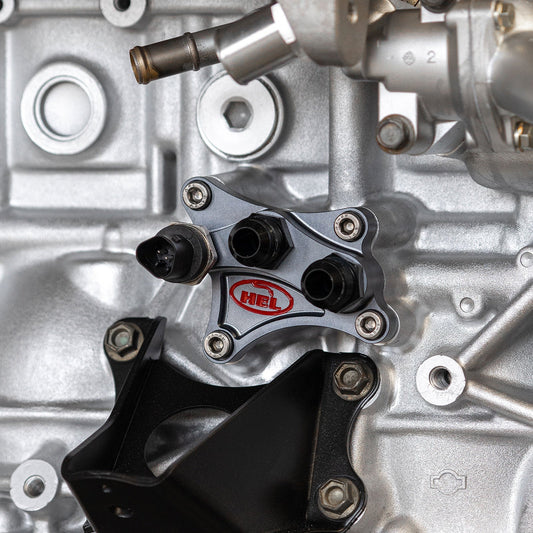HEL Oil Filter Relocation Take Off Plate for Nissan SR20DET 240sx S14/S15, 180SX Silvia S13 and Pulsar GTI-R
