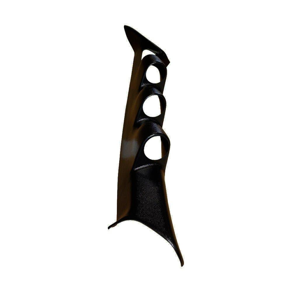 BLOX Racing Pillar Pod Gauge Mount - 3 Gauges - 03-07 EVO8