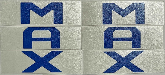 Premium Cast Vinyl Decal Inlay Letters for 2022-2026 Tundra MAX Hood Emblems