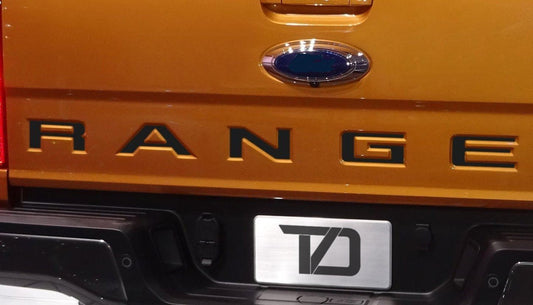 Premium Cast Vinyl Decal Letter Inserts for 2019-2026 Ranger Tailgate