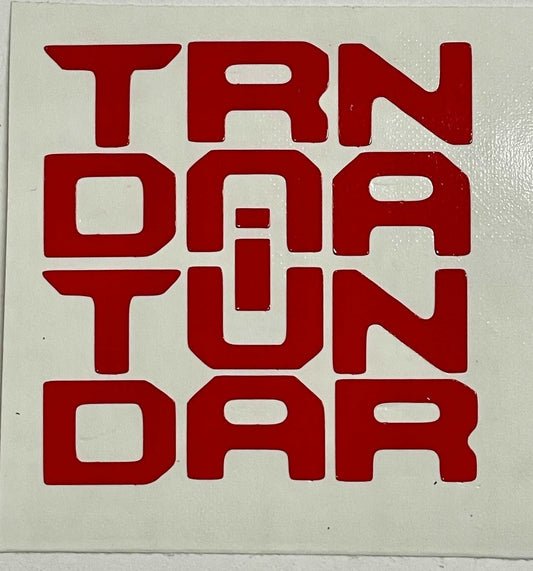 Premium Cast Vinyl Decal Letter Inserts for 2022-2026 Tundra Center Brake Light