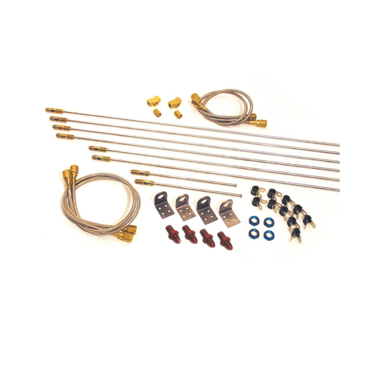 Longacre Complete Brake Line Kit - #3 AN 52-45215
