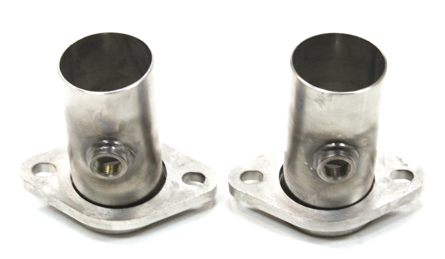 JBA Starter Tubes 304SS 2.5" w/O2 bungs 31650-1ST