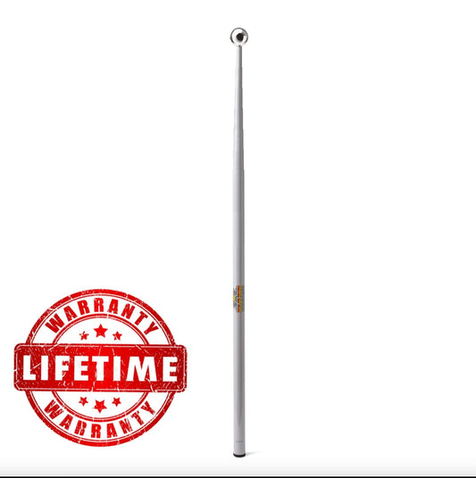 16' Telescoping RV Flagpole | Fiberglass Flagpole