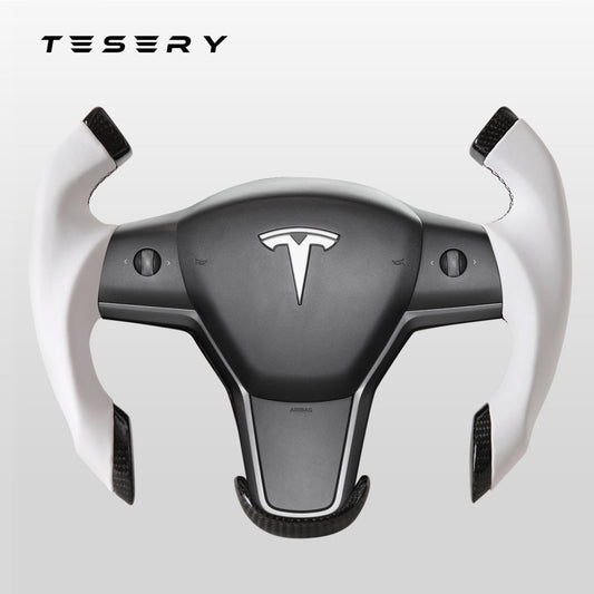 TESERY Roadster Steering Wheel for Tesla Model 3 / Y【Airplane wheel】