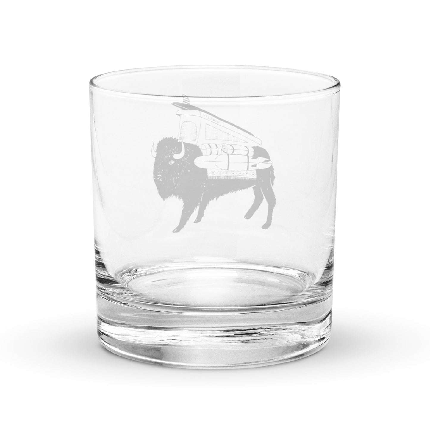 Buffalo Westy Vanimal Rocks Glass