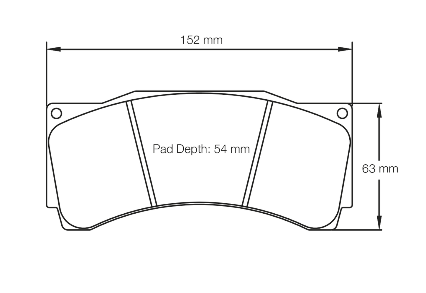 PAGID Racing Pagid Racing 8250 RSL1 Compound Brake Pads 8250-RSL1