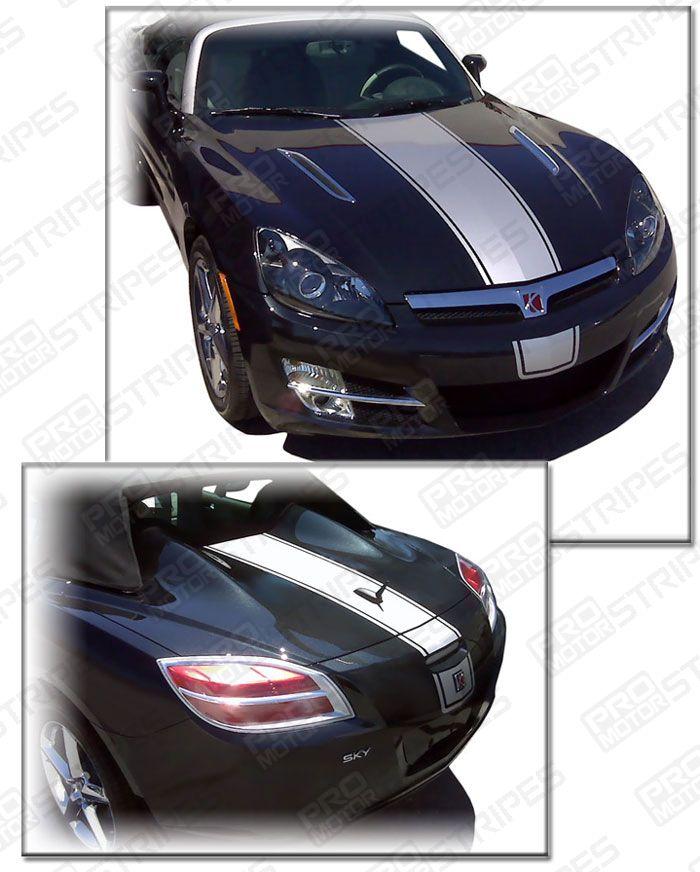 Saturn Sky 2007-2009 Factory Style Center Racing Stripes