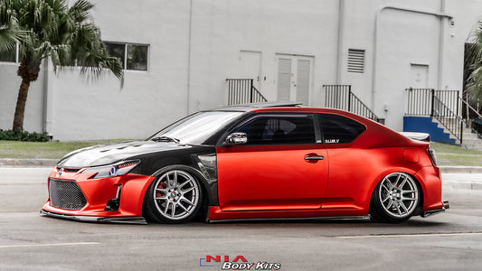 NIA Scion tC NIA Side Skirts Splitter Lip body kit 2014-2016 TC14-SD-RWB