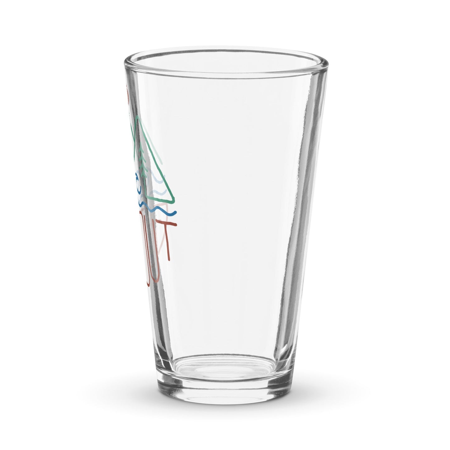 Get Out Shaker Pint Glass