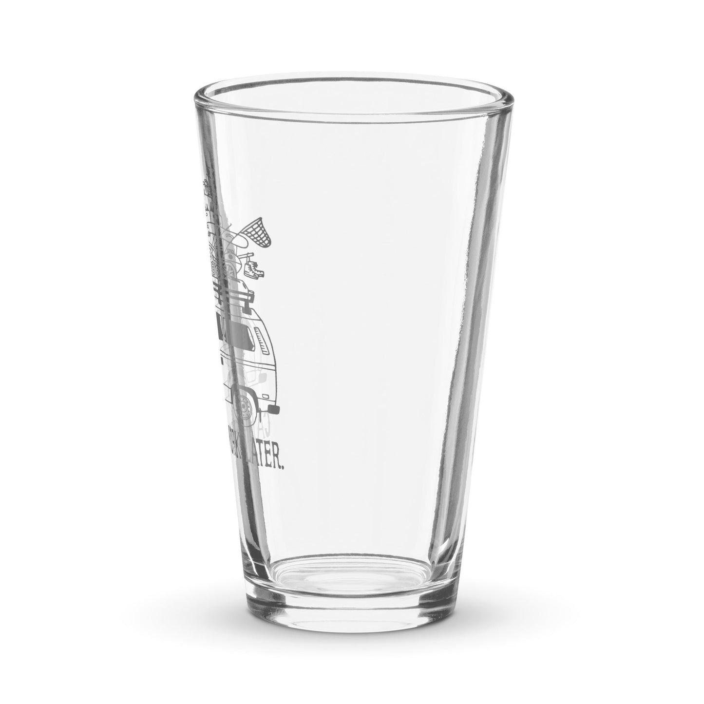 RAD Vanagon Shaker Pint Glass