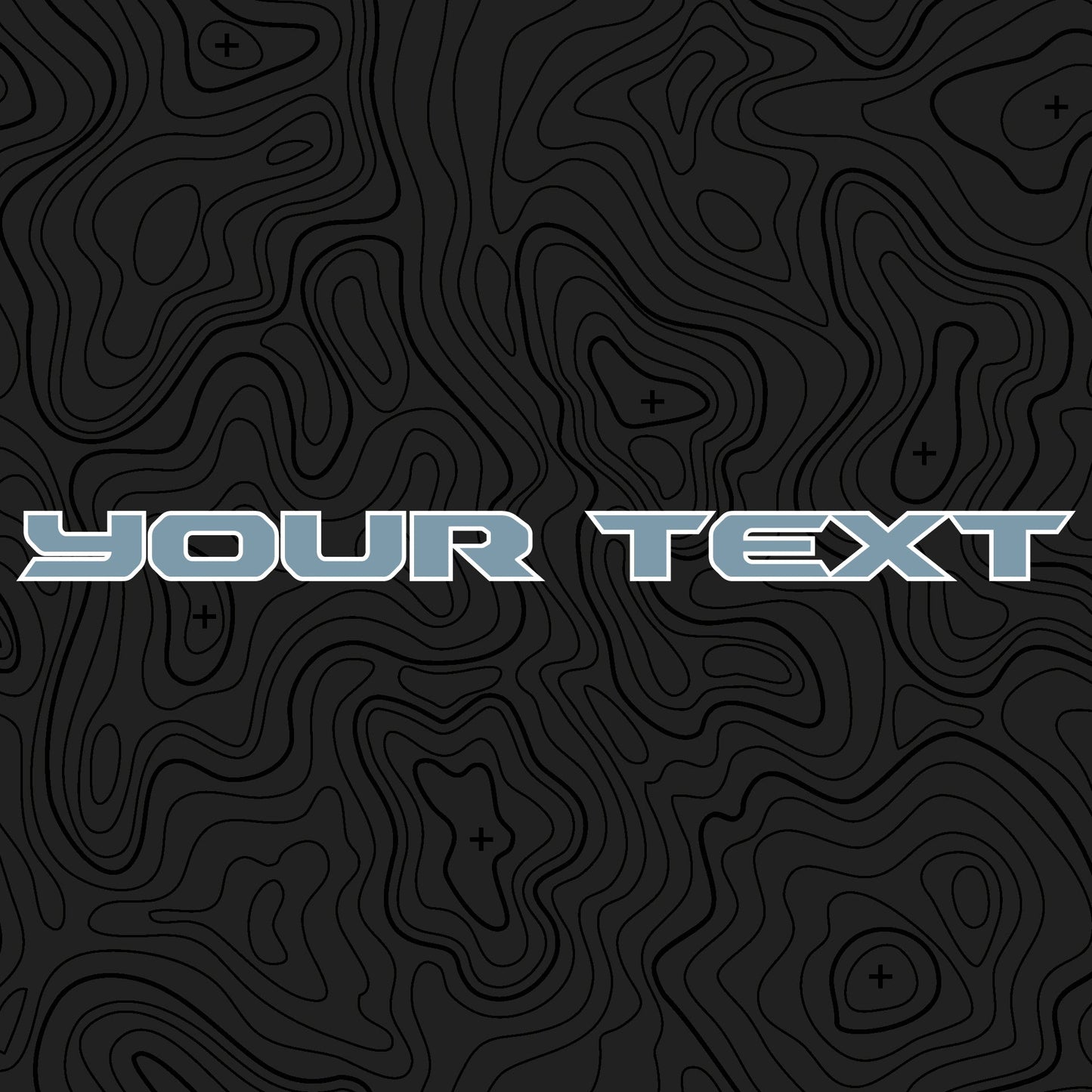 Soft Colors Hood Lettering | Set of 2