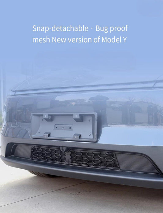 Split Insect Net Front Bumper Grill for Model Y Juniper (Not fit for Performance)
