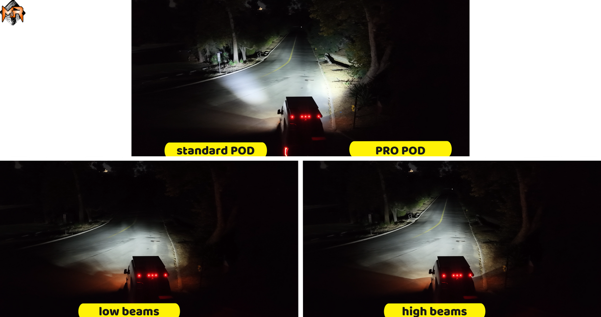 2019+ Mercedes Benz Sprinter Ditch Lights