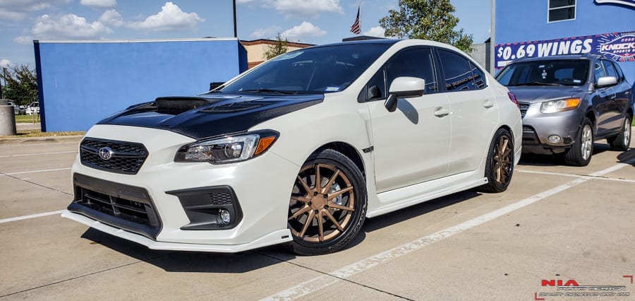 NIA Subaru WRX NIA Side Skirts Splitter Lip V1 2015-2021 WRX15-SD-V1-PRM