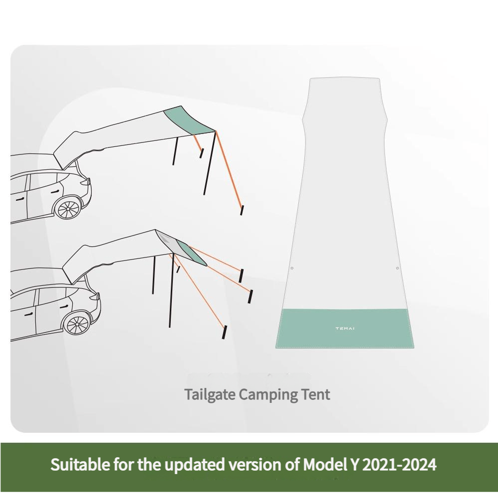 TESERY Camping Tent for Tesla Model Y Juniper