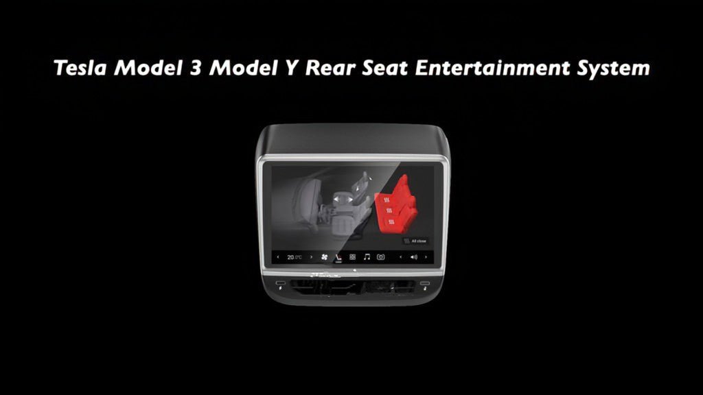 Tesla 7 Inch Rear Entertainment Screen