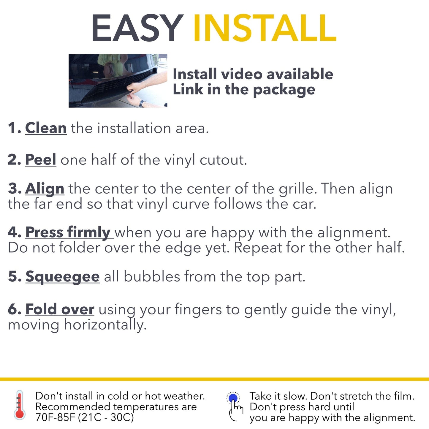 Front Lip Wrap | Carbon Fiber Decal for 2019-2025 Tesla Model Y