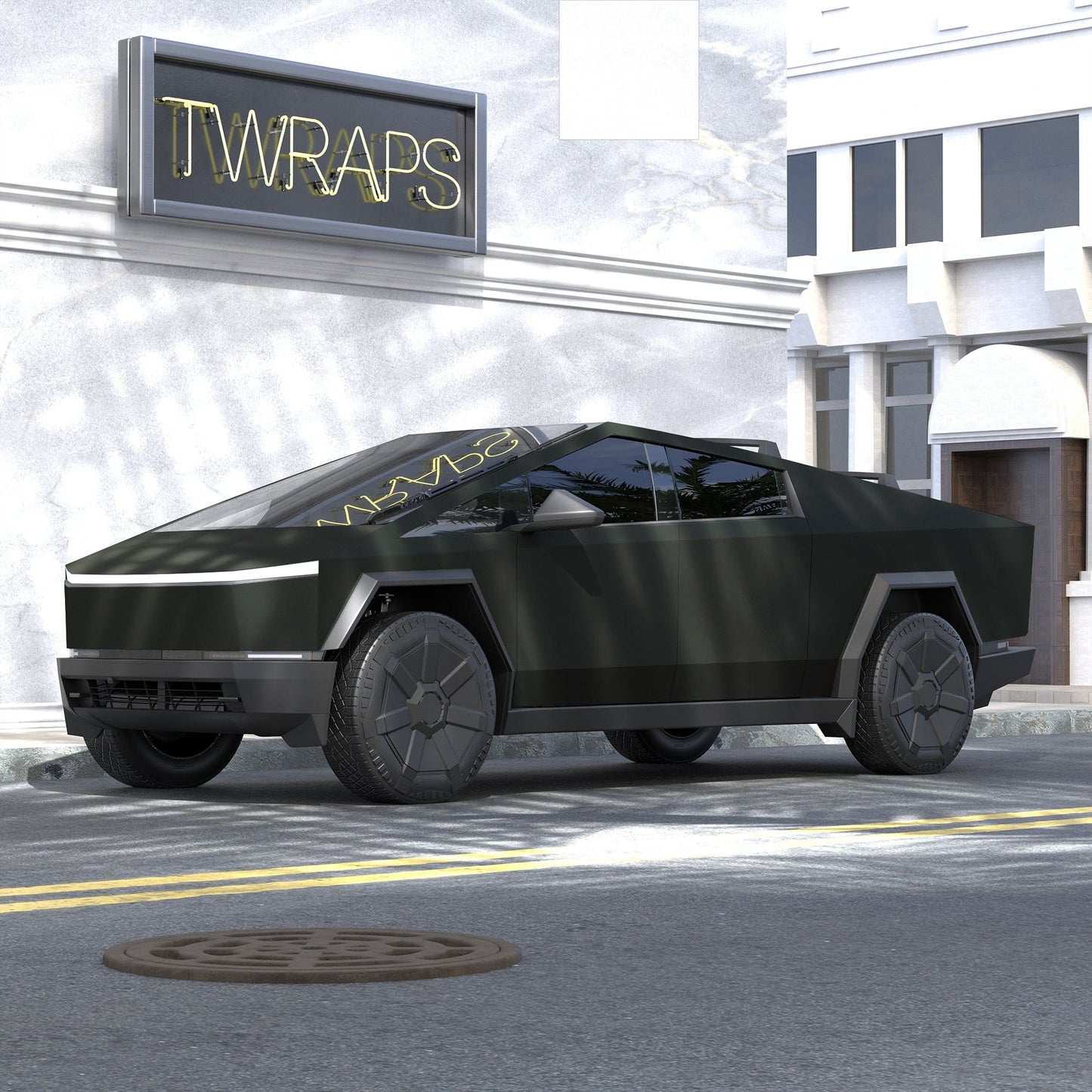 Full Body Color Wrap Kit | Tesla Cybertruck, PPF or Vinyl