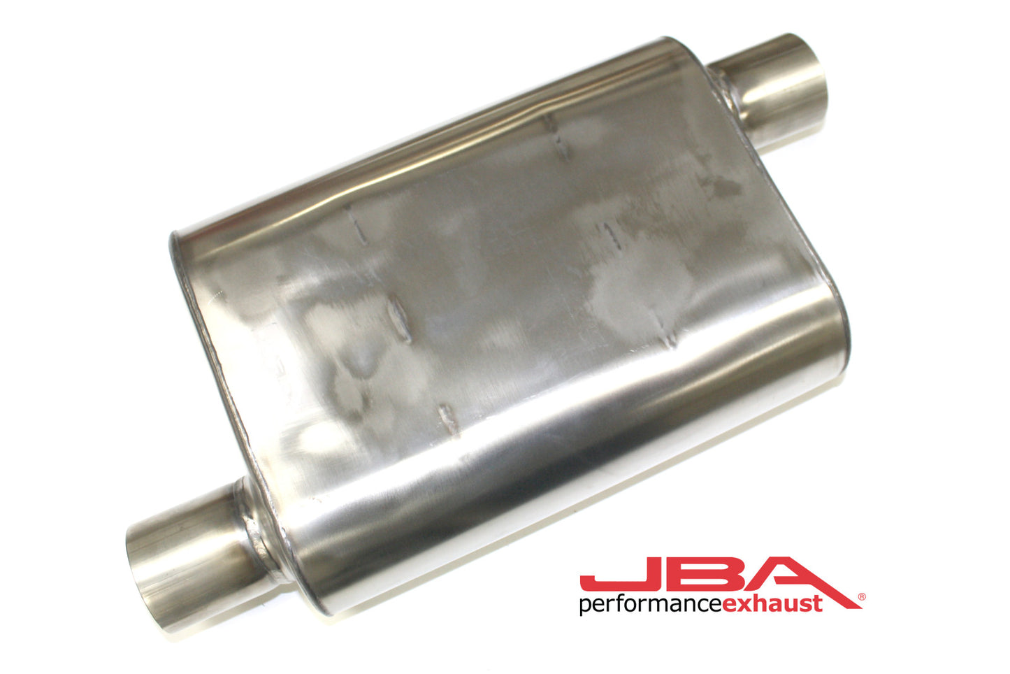 JBA Chambered 2.5" Muffler 304 SS Offset/Offset 40-251300