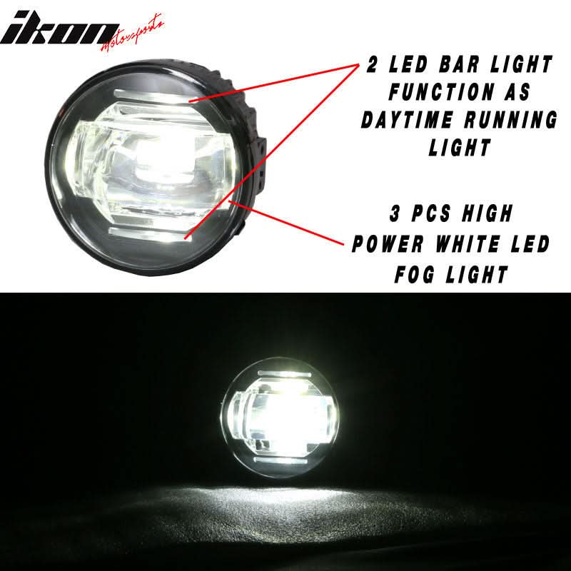2015-2016Â Honda Civic 4Dr 2Dr Fog Light And Fog Cover US Model ABS
