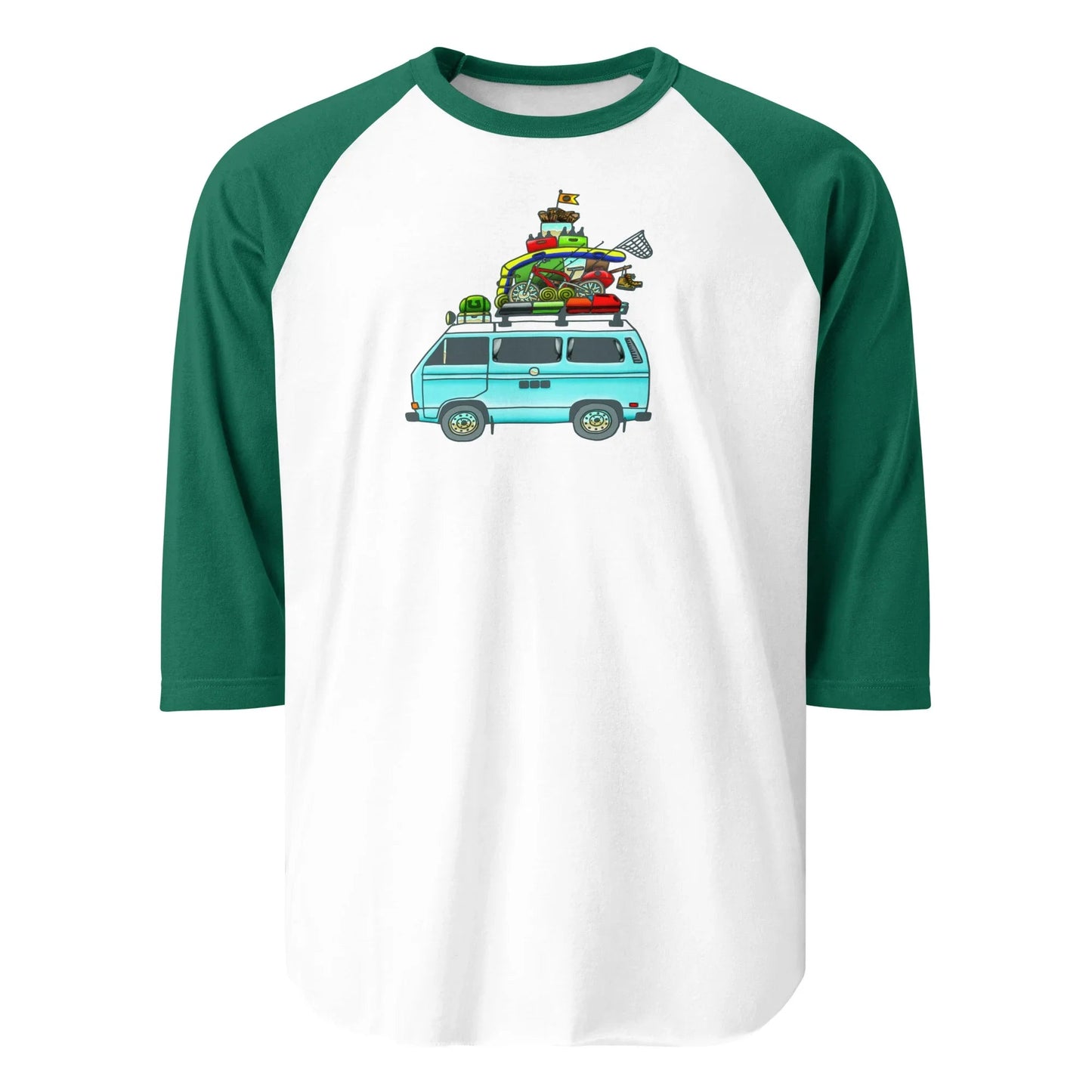 RAD Vanagon Raglan Baseball T-Shirt
