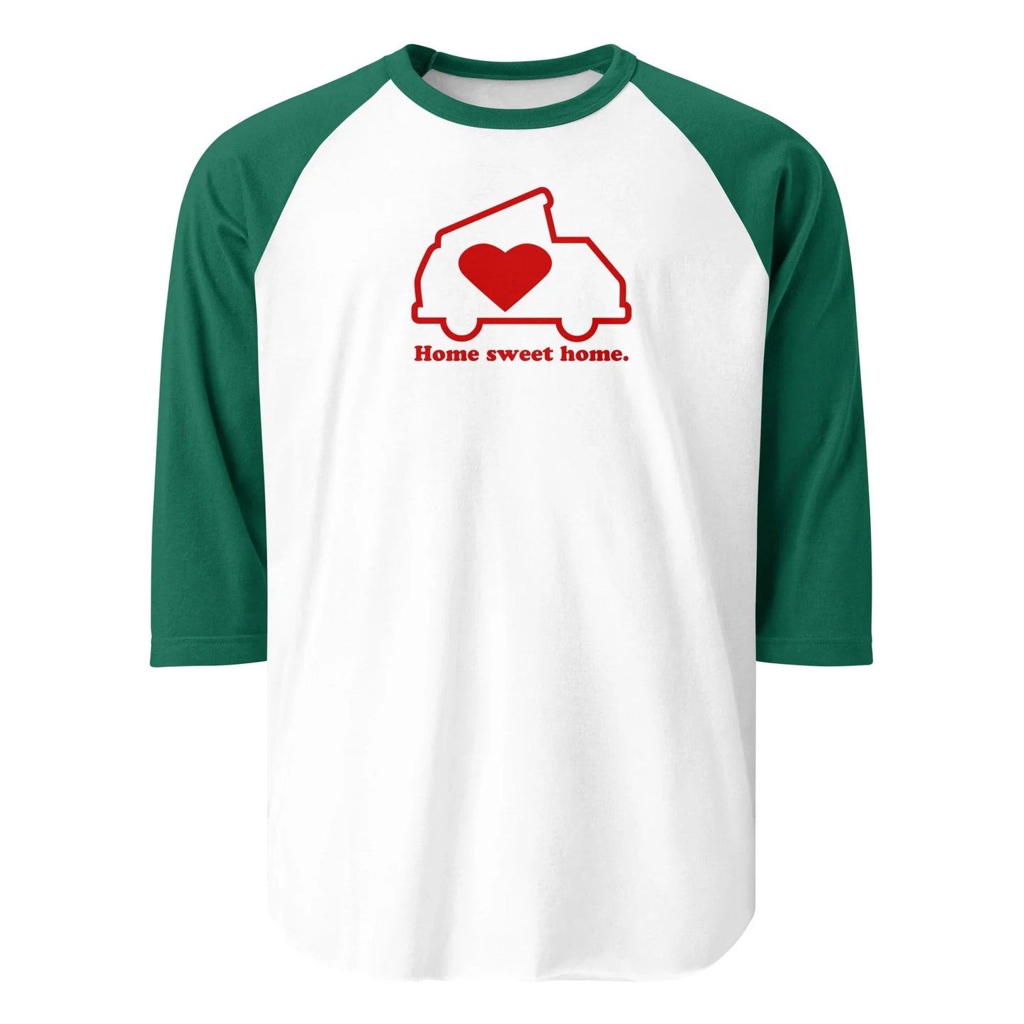 Home Sweet Home Raglan Baseball T-Shirt