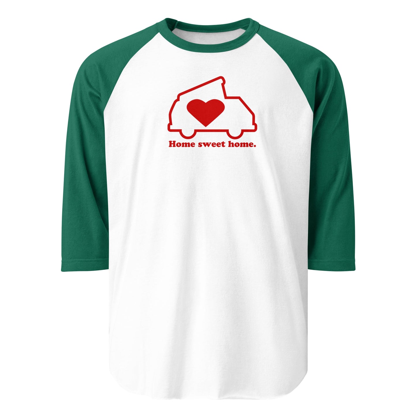 Home Sweet Home Raglan Baseball T-Shirt