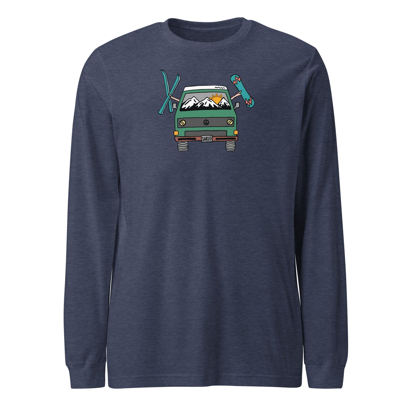 Shred Van Long Sleeve T-Shirt