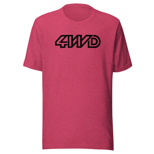 4WD Font T-Shirt