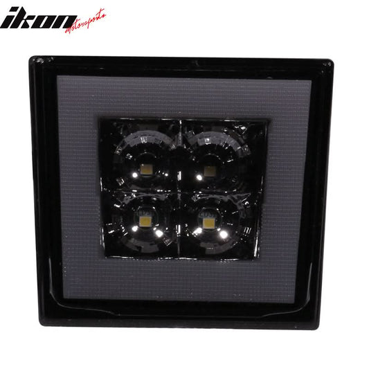 Universa Square Smoke LED Rear Tail Third 3RD Brake Lights