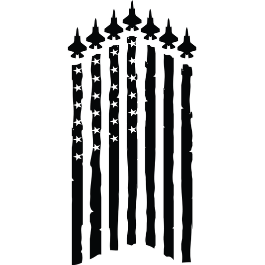 USAF Jets Hood Graphic