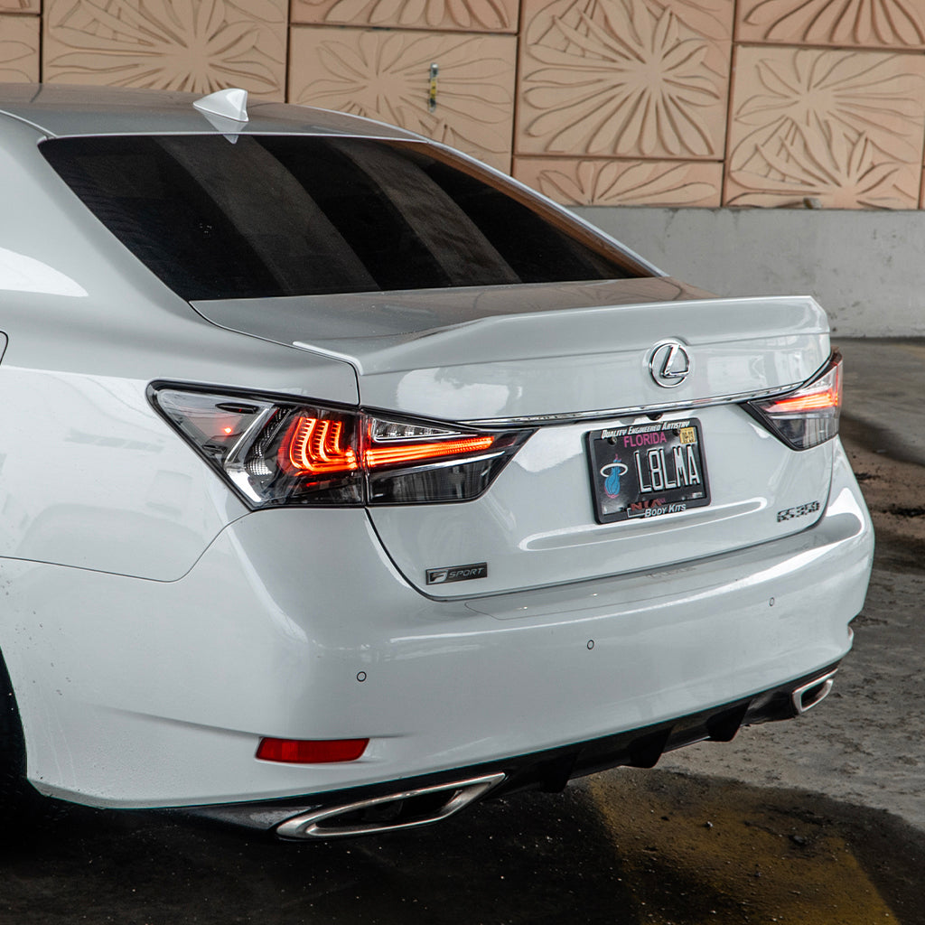 NIA Lexus GS NIA Trunk Duck Tail Wing V1 Base 2012-2015 GS13-REG-RS-V1-PRM