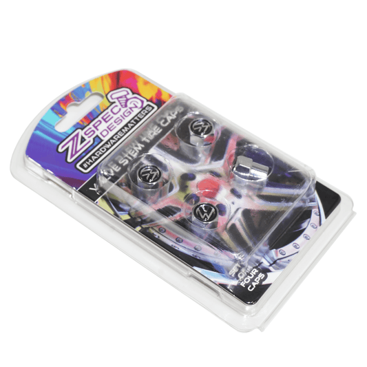 Chrome Valve Stem Tire Caps, Style: VW