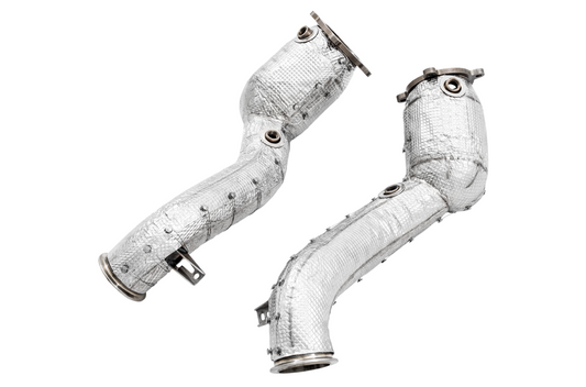AWE Tuning Performance Downpipes for McLaren 720S (HJS 200 Cell Cats) 3010-11094