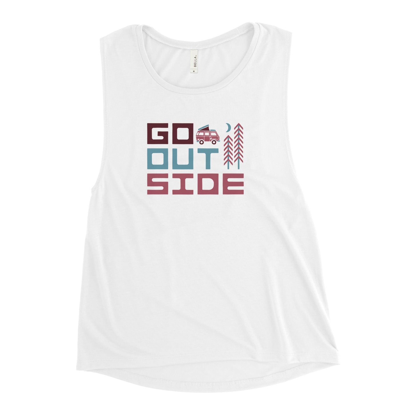 Go Outside Women's Muscle Tank