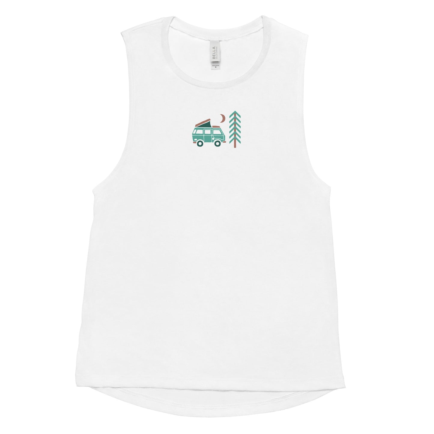 Go Outside Van Women's Muscle Tank