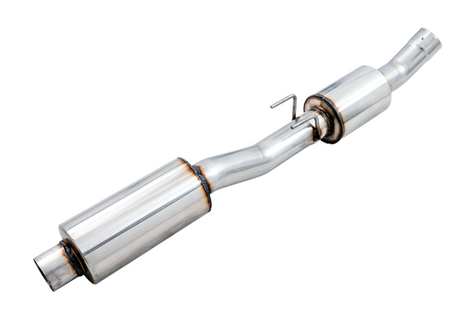 AWE Tuning Touring Edition Exhaust for FK8 Civic Type R (includes Front Pipe and DualPhase Mid Pipe) - Triple Diamond Black Tips 3015-43000