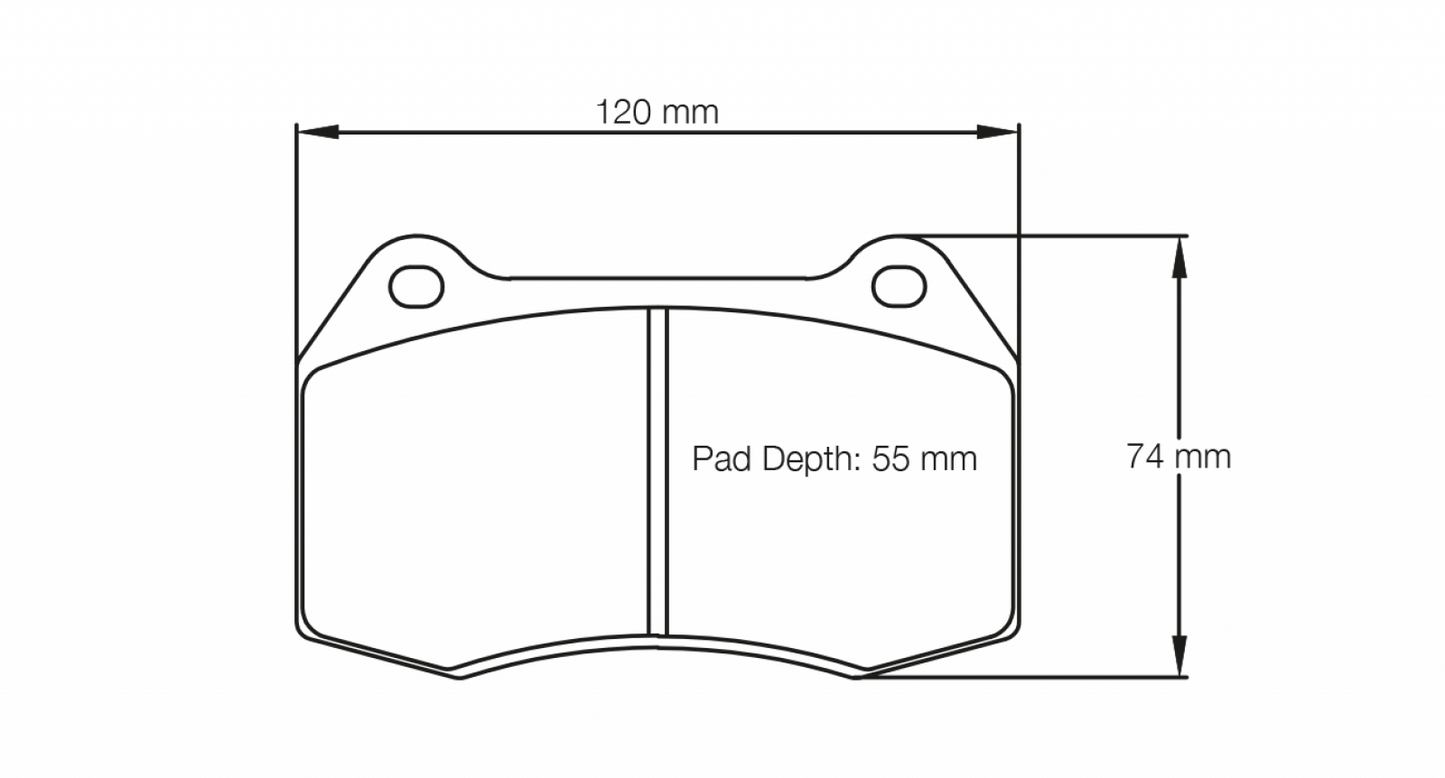 PAGID Racing Pagid Racing 1427 RSL29 Compound Brake Pads 1427-RSL29