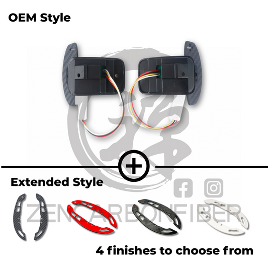 Zen Series™ Carbon Fiber Magnetic Paddle Shifters for 2022+ 11th Gen Honda Civic/Acura Integra