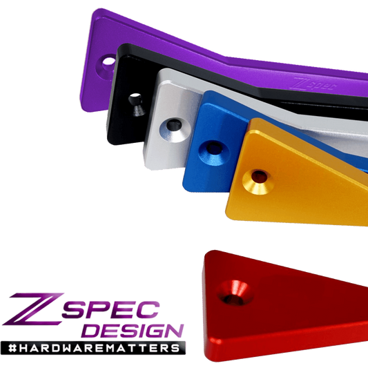 ZSPEC Battery Hold Down/Bracket for '90-96 Nissan Z32 300zx, Billet w/ Stainless Hardware