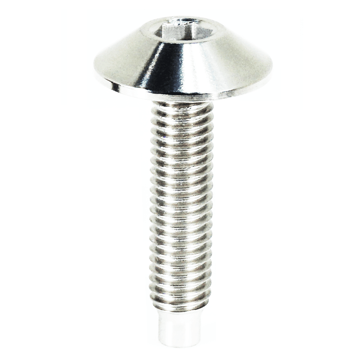 ZSPEC Low-Profile Body Kit Fastener, M5x20mm, Titanium w/ Rivet Nut, Per Each