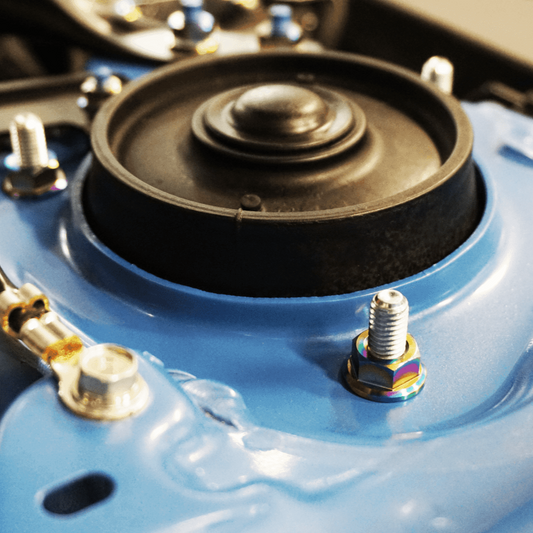 ZSPEC Front Shock Tower Nuts for FR-S/BRZ/Toy. 86/WRX/Outback/Impreza/STI, Titanium