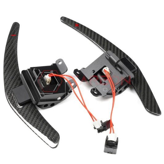 C8 Corvette Magnetic Paddle Shifters – Real Carbon Fiber (Stingray, Z51, Z06, E-Ray | 2020-2027)